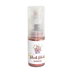 Barwnik proszku brokat spray blink blink rubin 5g